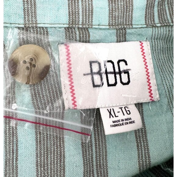 Urban Outfitters BDG Jasper mini shift dress linen blend sz XL - Picture 2 of 7